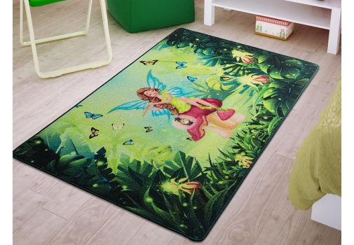 

Коврик в детскую комнату Confetti Fairy Song Yesil 100x150 Разноцветный