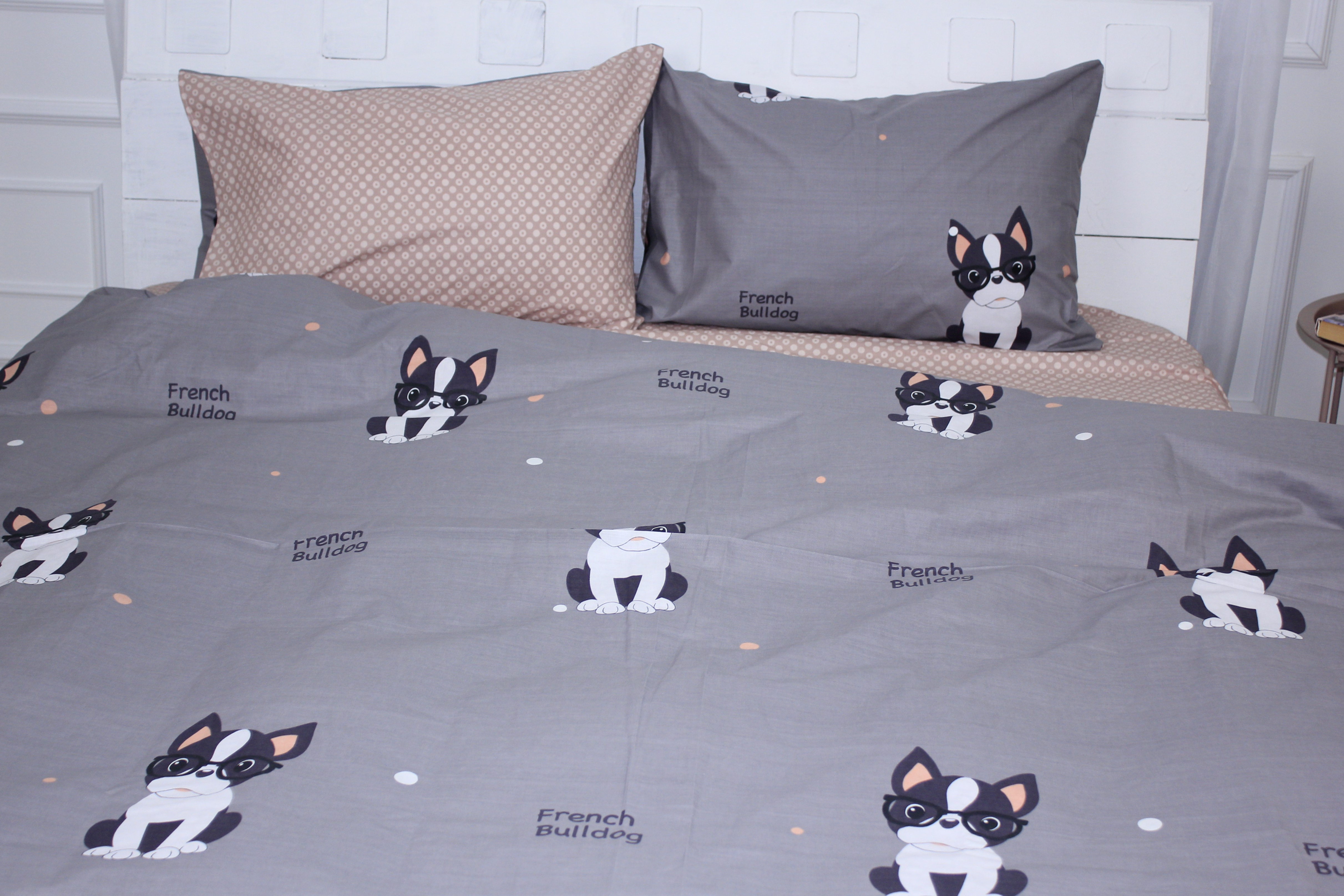 

Комплект постельного белья MirSon Бязь Ranforce Elite 17-0404 Pekingese King Size