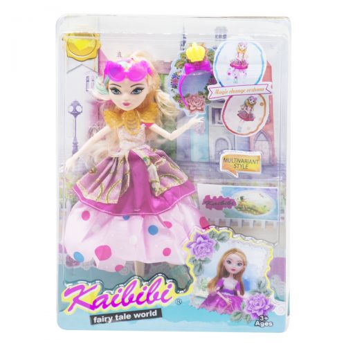 

Кукла JIA YU TOY "KAIBIBI: Fairy Tale World" с аксессуарами (розовый) BLD123-1