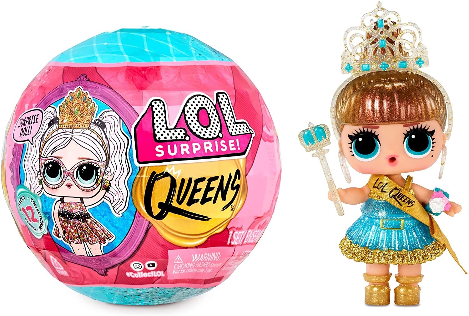

Игровой набор с куклой L.O.L. Surprise! серии Queens – Королевы