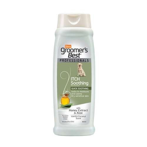 

Шампунь для собак увлажняющий Groomer’s Best Professionals Itch Soothing Dog Shampoo 532 мл Hartz BGL-HTZ-98