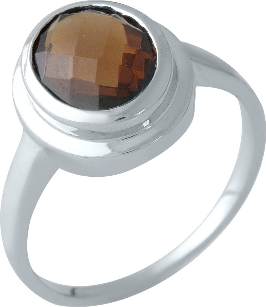 

Серебряное кольцо SilverLine с натуральным гранатом 1451564 18 размер, 18 размер