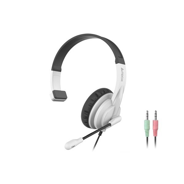 

Моногарнитура A4Tech HS-11 Black + White