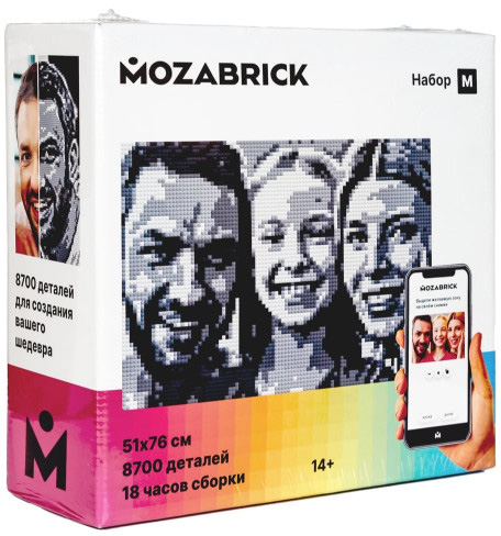 

Фотоконструктор Mozabrick размер M (6961136050908)