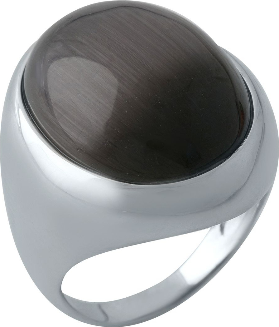 

Серебряное кольцо SilverBreeze с кошачим глазом 1974124 18 размер, 18 размер