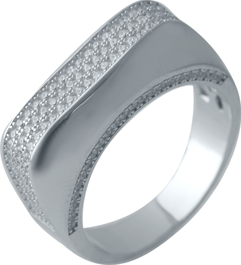 

Серебряное кольцо SilverBreeze с фианитами 2031482 18.5 размер, 18.5 размер