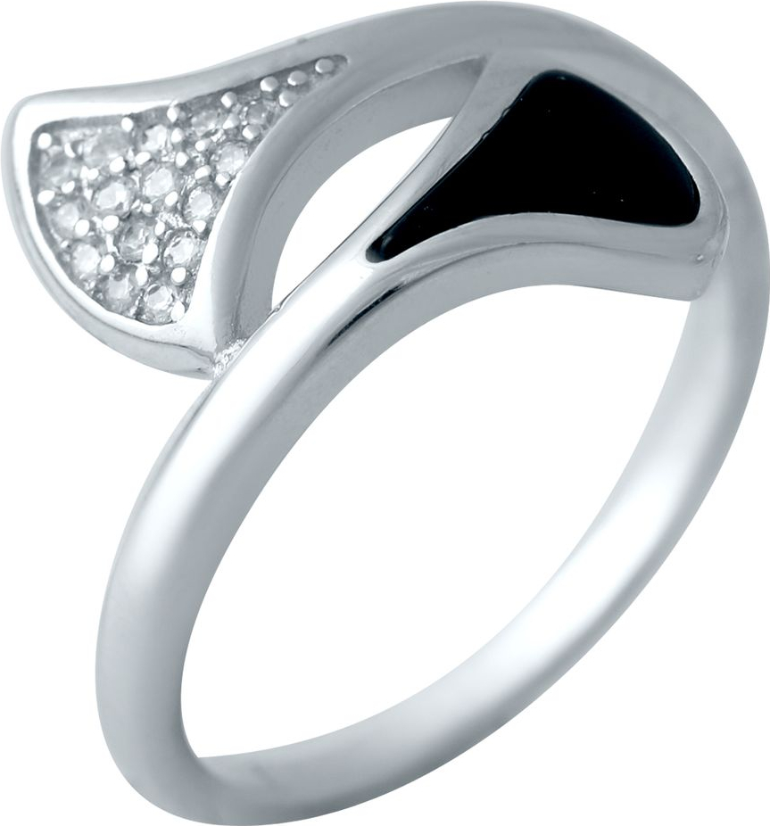 

Серебряное кольцо SilverBreeze с натуральным ониксом 2038474 16 размер, 16 размер
