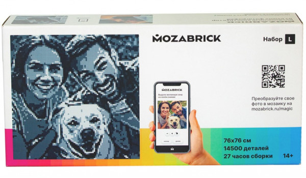 

Фотоконструктор Mozabrick размер L (6961136045690)
