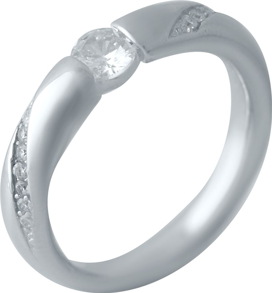 

Серебряное кольцо SilverBreeze с фианитами 2022398 17 размер, 17 размер