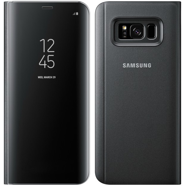 

Оригинальный смарт чехол книжка Samsung Galaxy S8 SM-G950 S-View Flip Cover (Standing Cover) Black EF-ZG955CBEGUS