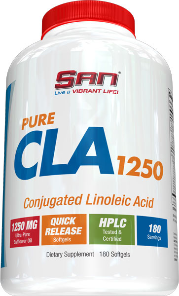 

Жиросжигатель SAN Nutrition Pure CLA 1250 180 мягких капсул (672898126003)