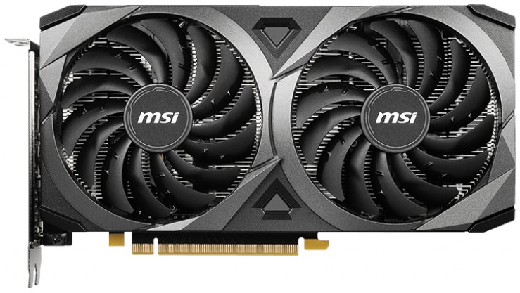 

Видеокарта MSI GeForce RTX 3050 VENTUS 2X (LHR) 8Gb GDDR6 (RTX 3050 VENTUS 2X 8G)