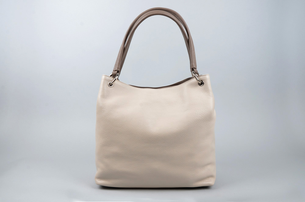 

Женская кожаная сумка Giorno бежевая 2024611-3