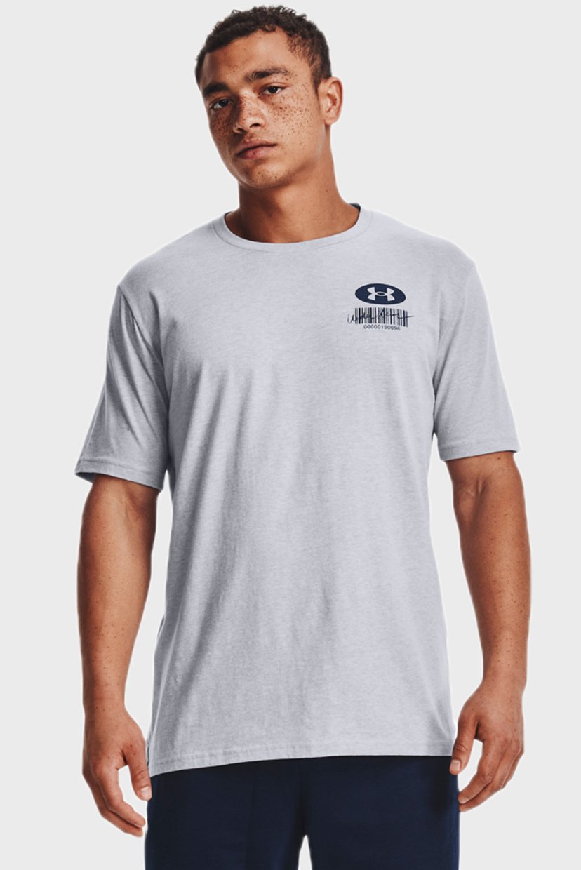 

Мужская серая футболка UA SYMBOL BARCODE SS Under Armour  1370527-011, Мужская серая футболка UA SYMBOL BARCODE SS Under Armour XL 1370527-011
