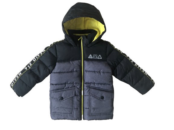 

Куртка C&A 98 см сіра з чорним