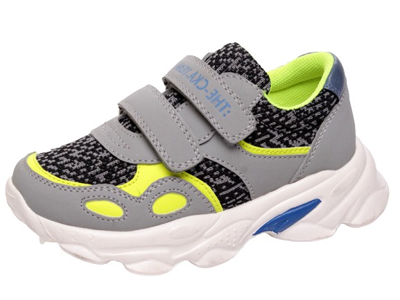 

Кросівки Weestep (28р) 17 см світлосірі з жовтим