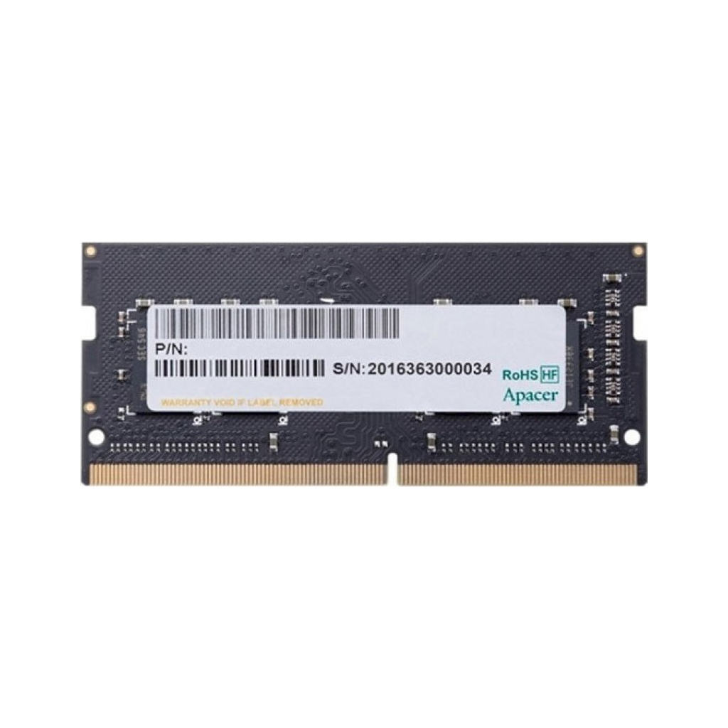 

Модуль памяти для ноутбука SoDIMM DDR4 4GB 2666 MHz Apacer (76.B353G.D650B)