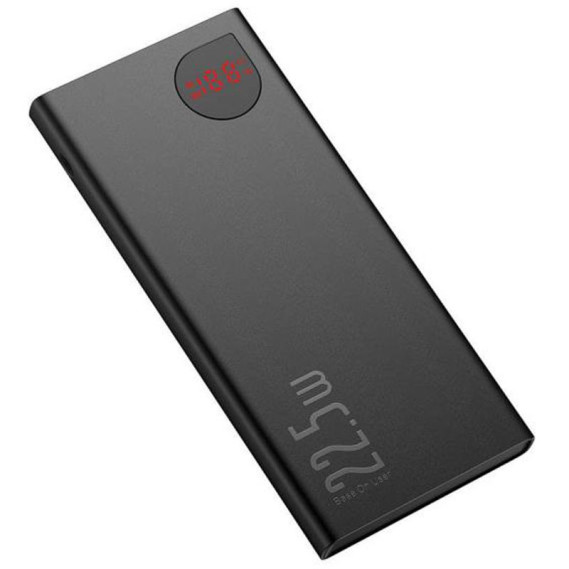 

Портативное зарядное устройство Baseus Adaman Metal Digital Display QC 22.5W 10000mAh (Черный)