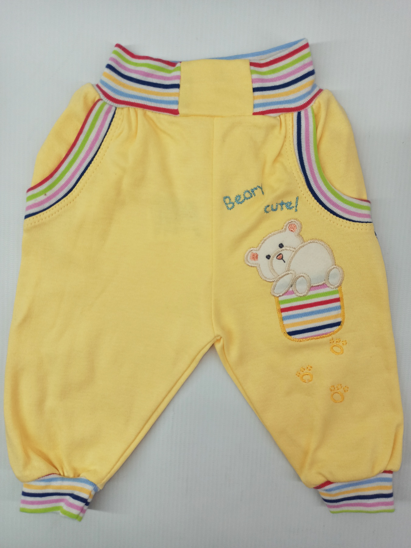 

Штаники Happy Kids 21694 50см(р) желтый