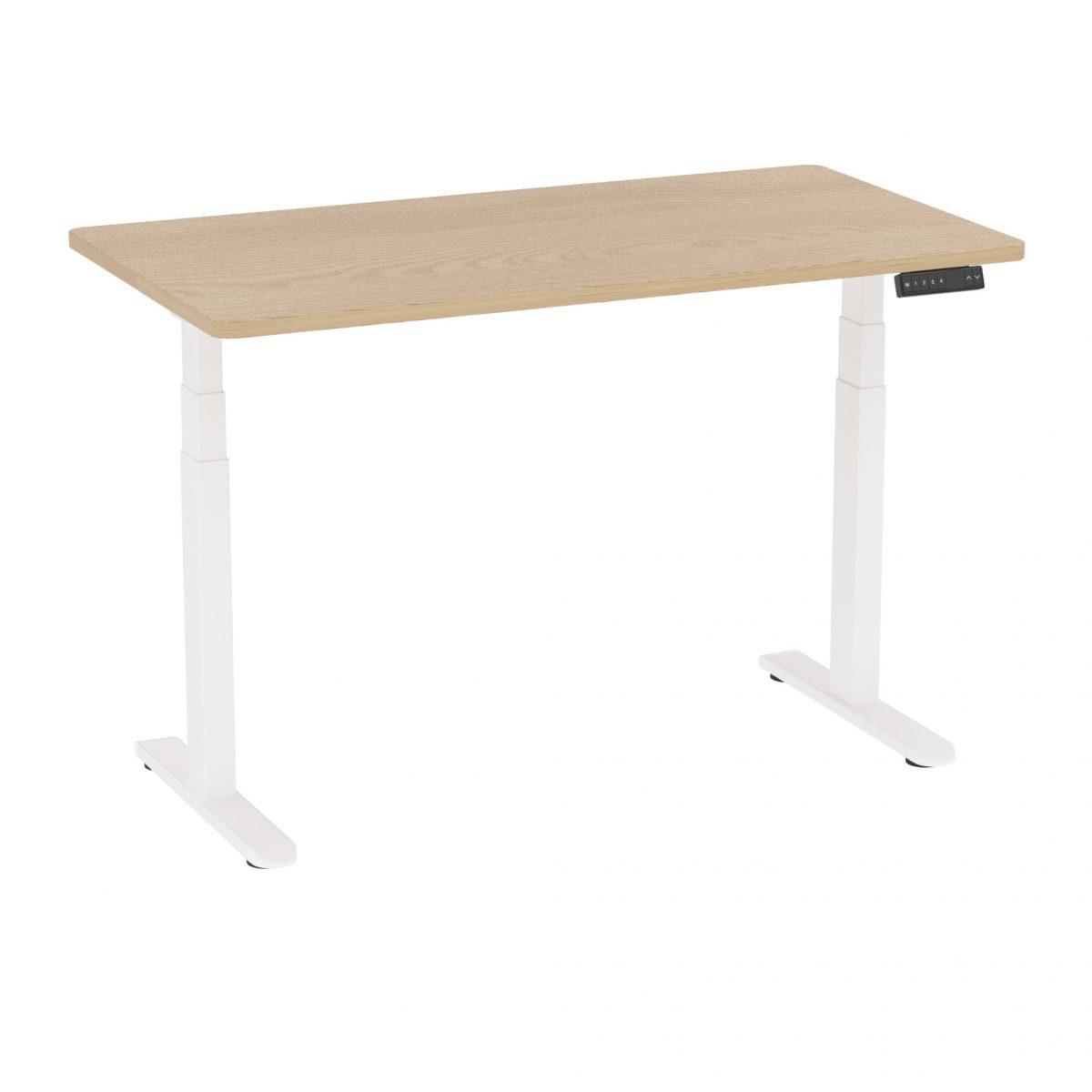 

Регулируемый стол Monotable 3 White (столешница дуб светлый)