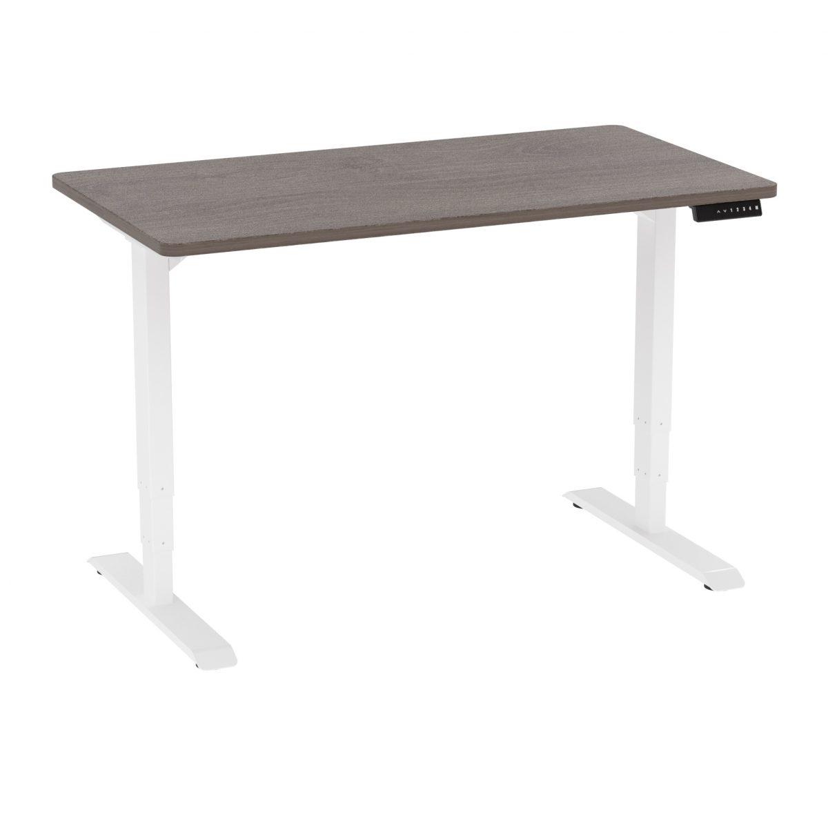 

Регулируемый стол Monotable Motion White (столешница дуб темный)