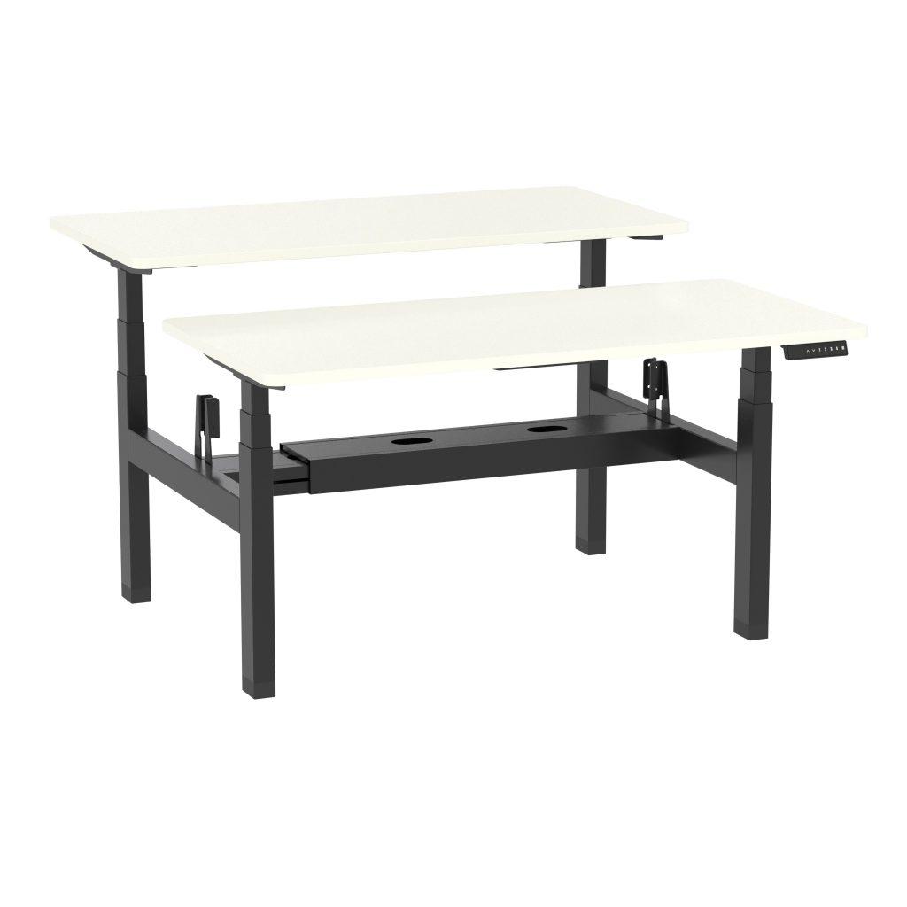 

Регулируемый стол Monotable Flex Duo Black (столешница белая)