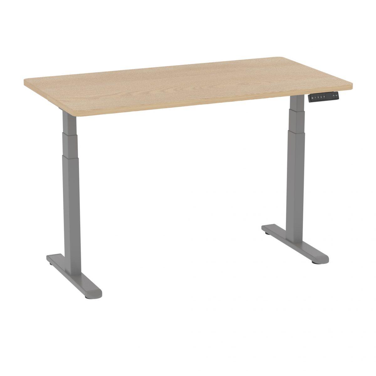 

Регулируемый стол Monotable 3 Gray (столешница дуб светлый)
