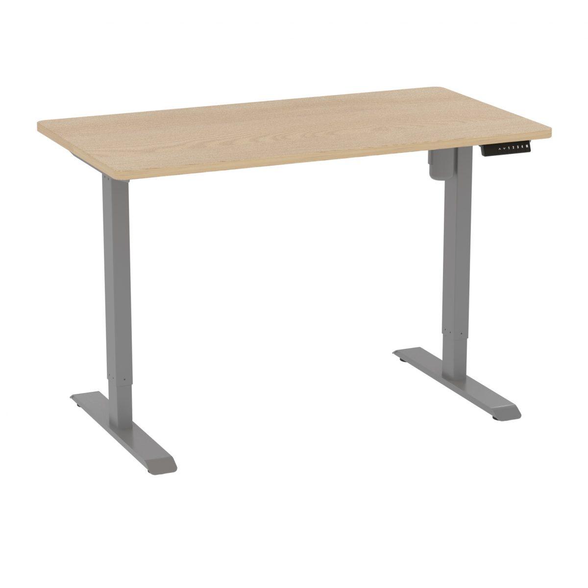 

Регулируемый стол Monotable Single Gray (столешница дуб светлый)