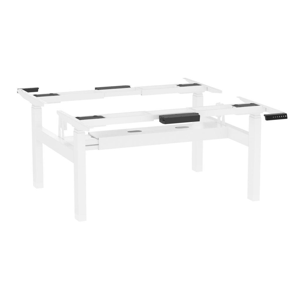

Регулируемый стол Monotable Flex Duo White без столешницы