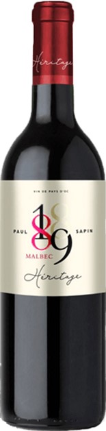 Акція на Вино Paul Sapin Malbec Heritage 1889 красное сухое 13% 0.75 л (3552657012686) від Rozetka UA