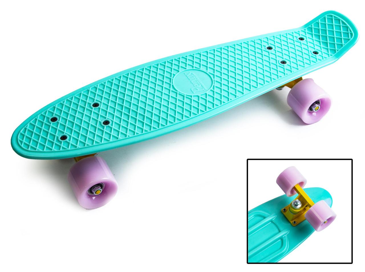 

Скейтборд. Penny Board "Pastel Series" Бирюзовый