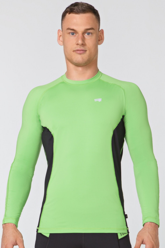 

Спортивный лонгслив Rough Radical Fury Duo LS XXL Черно-зеленый (8053-XXL)