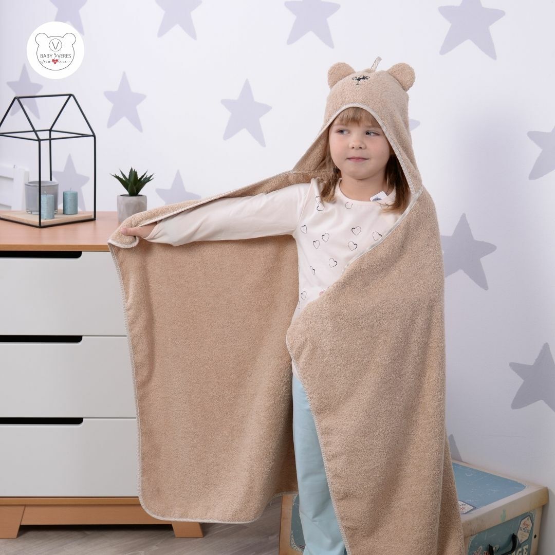 

Пеленка после купания Baby Veres Bear 80х120 см