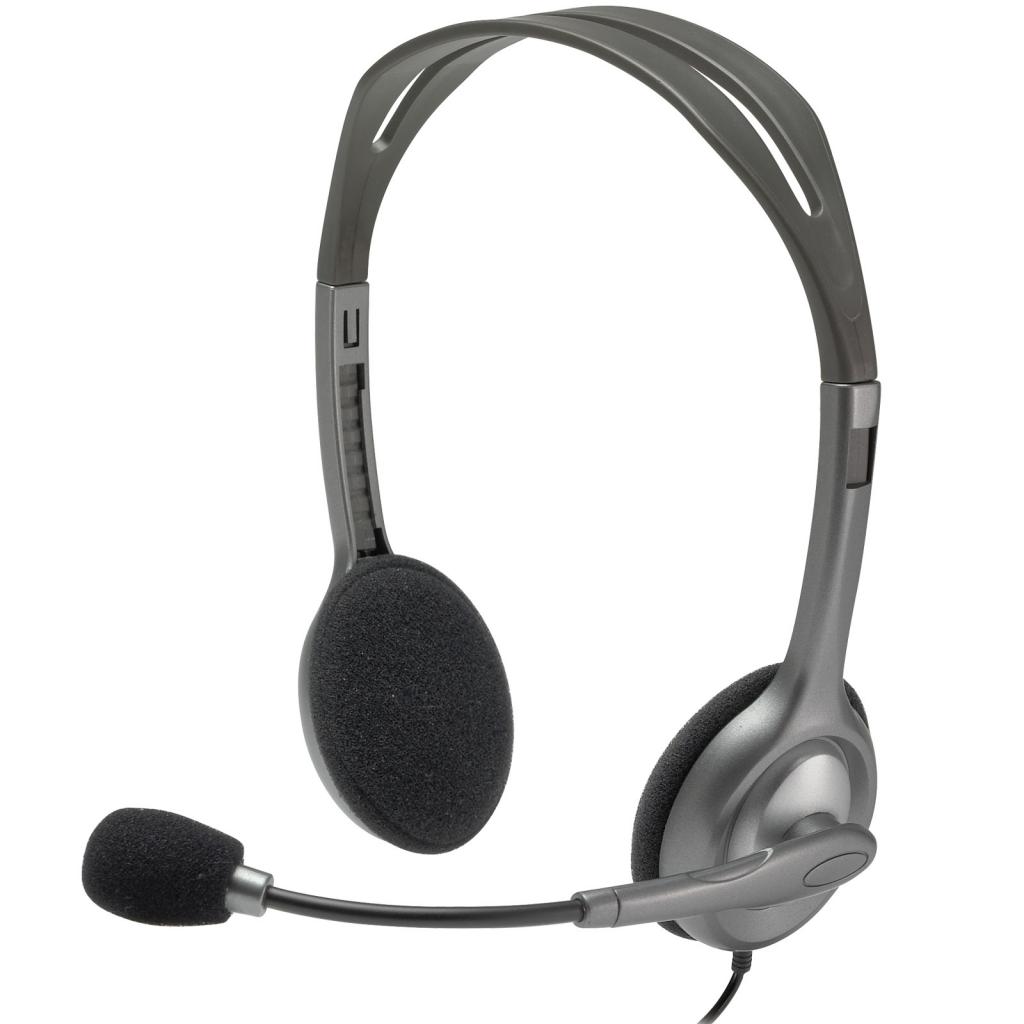 

Наушники Logitech H111 Stereo Headset with 1*4pin jack (981-000593)