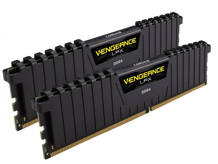 

Оперативная память Corsair Vengeance LPX Black Quad 64GB DDR4 (CMK64GX4M4A2400C14)