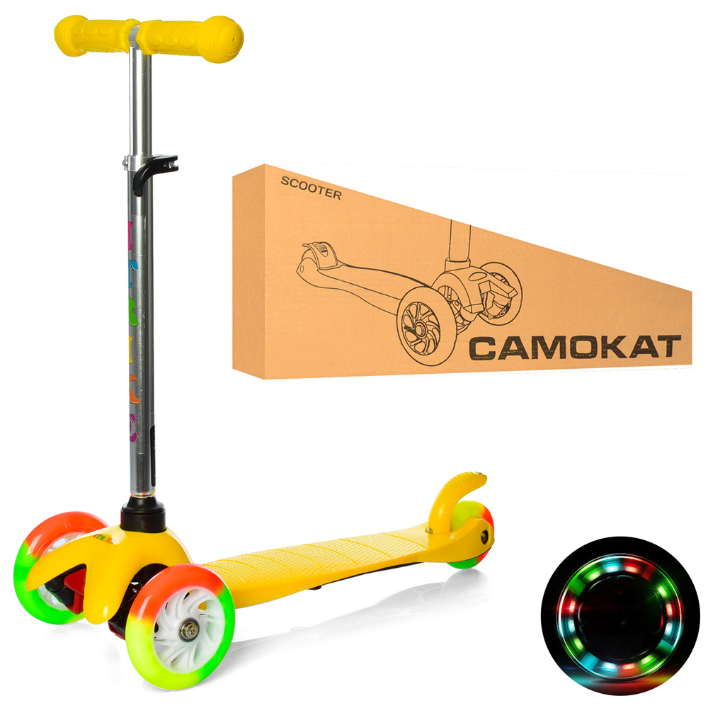 

Самокат iTrike MINI BB 3-013-4-A-Y желтый