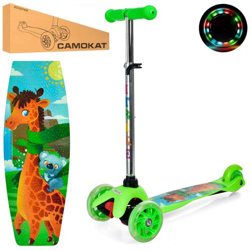 

Самокат iTrike MINI BB 3-040-GR2 салатовый