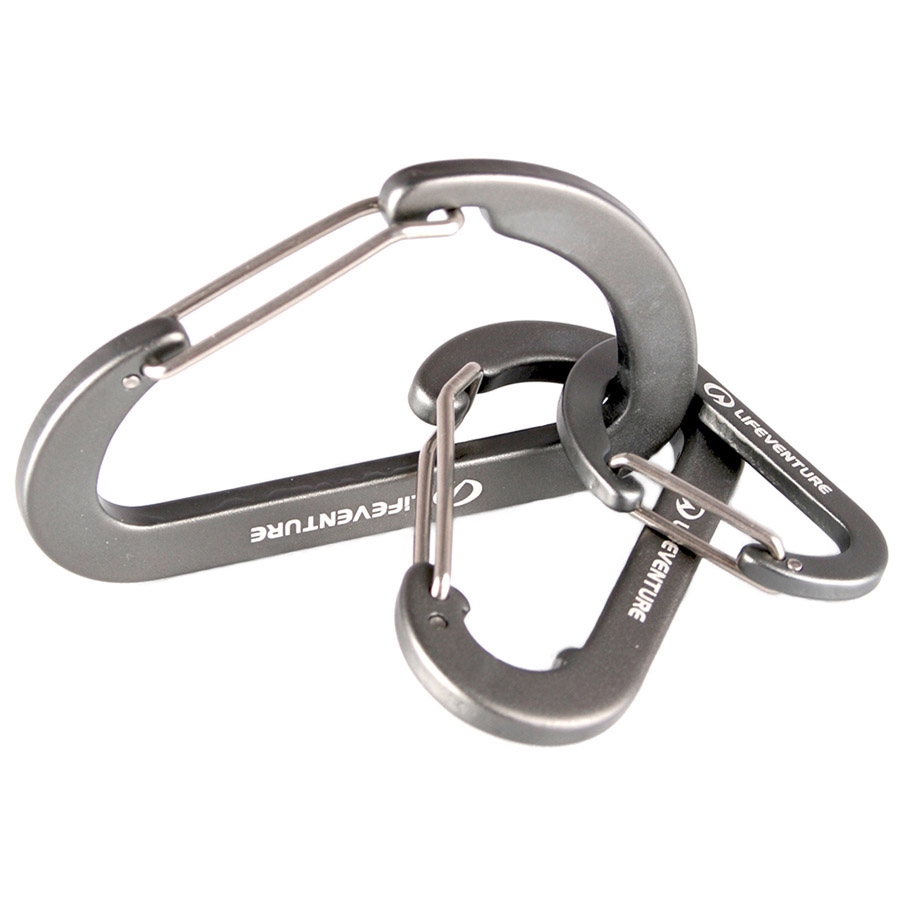 

Lifeventure комплект карабинов Karabiners grey