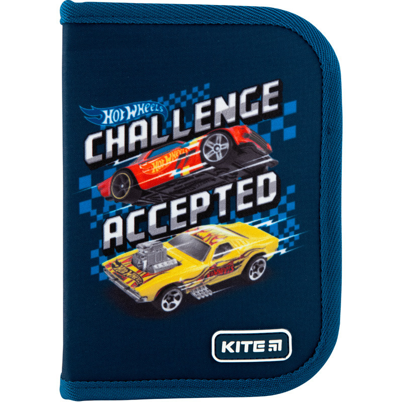 

Пенал Kite Hot Wheels без наполнения, 1 отделение, 2 отворота HW20-622-2