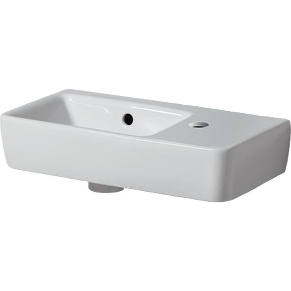 

Умывальник Geberit Selnova Compact, 50х25, белый (501.513.00.1)