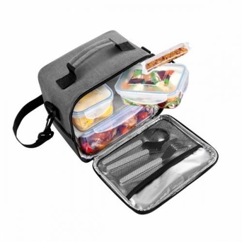 

Термопродукция Термосумка FRESHBOX, с 3 контейнерами, антрацитовая 892246 (IR03059)