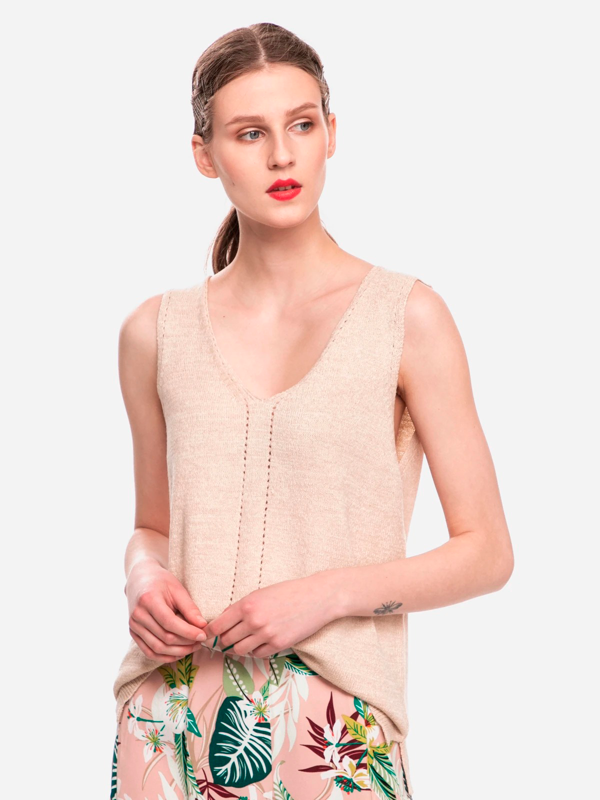 

Топ Tom Tailor tm03300345  Бежевый, Топ Tom Tailor tm03300345 M Бежевый