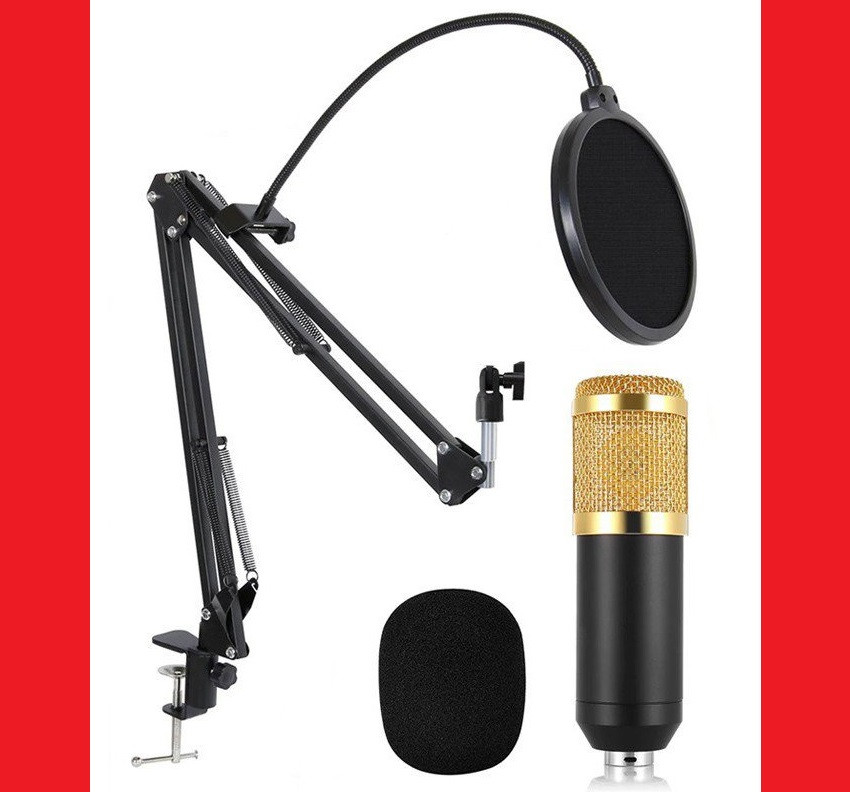 

Микрофон конденсаторный студийный M-800 PRO-MIC