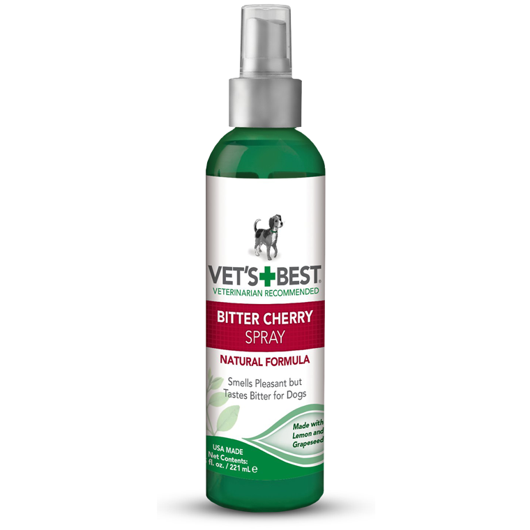 

Спрей-антигризин Горькая Вишня VET`S BEST Bitter Cherry Spray для собак 221 мл