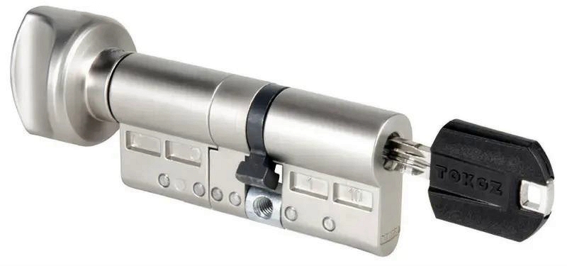 

Циліндр Tokoz Pro 300 ключ-тумблер 60 мм (30*30Т) без нічника