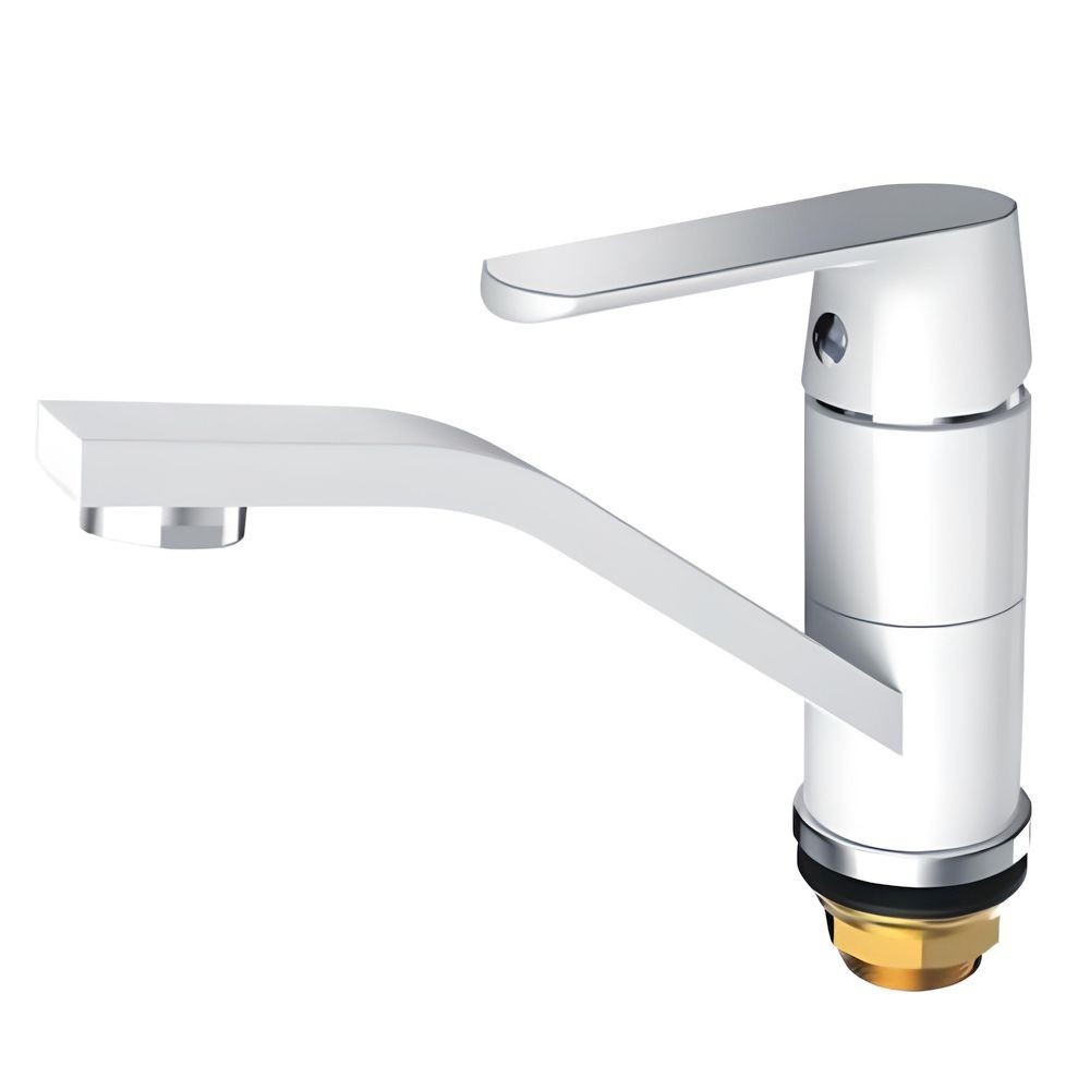 

Смеситель для умывальника MIXXUS PREMIUM TIGER 555-15CM гайка (WHITE) (MI0574)