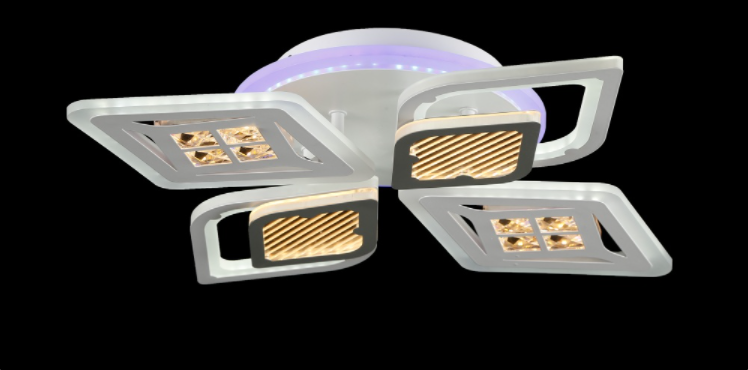 

Люстра Светодиодная люстра Ray LK29052/2+2+1 LED (WT+GREY) (AN005628)