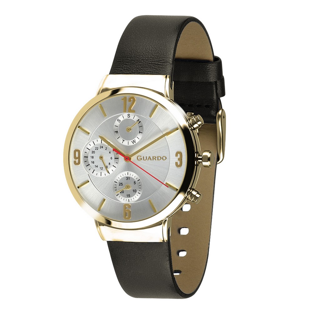 

Guardo B01312-4 Dark Brown-Gold-White