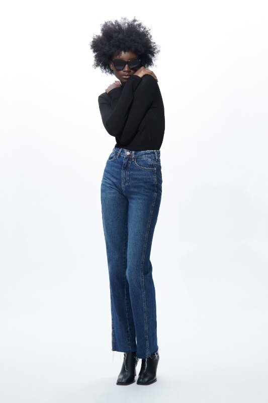 

Джинсы Zara 6147/160/407 -  синие, Джинсы Zara 6147/160/407 - 34 синие