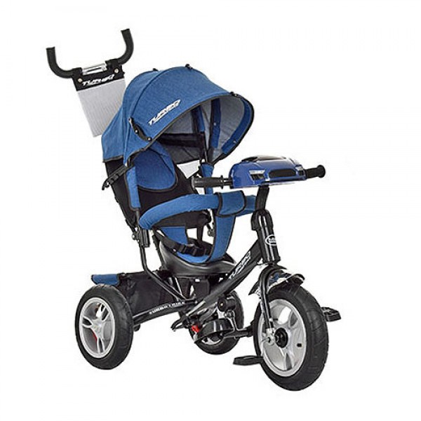 

Велосипед детский Turbo Trike M 3115HAJ-16 три колеса резина (12/10) Синий